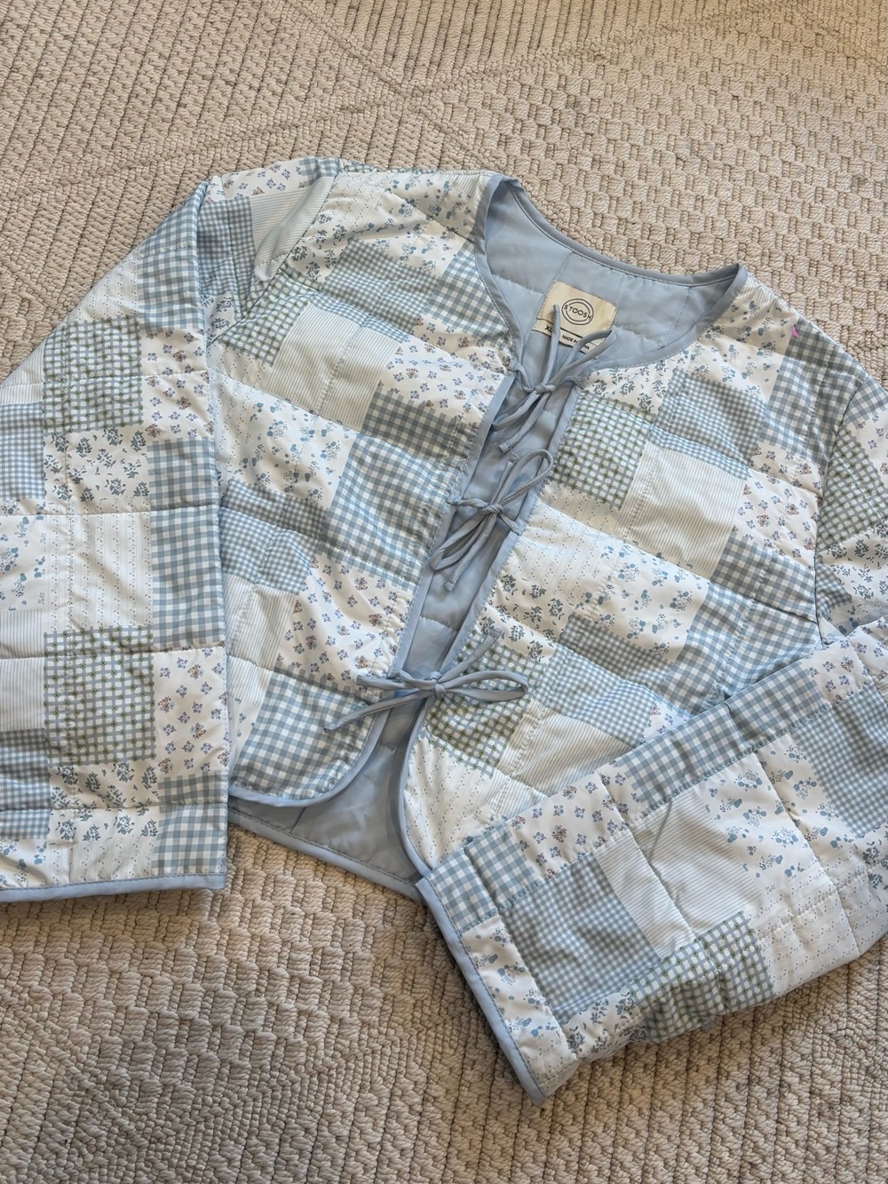 Stoosh Patchwork Puffer Jacket